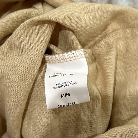 NWT Made in Italy Linen Shorts - Picture 4 of 8